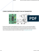 Como Controlar Un Relé Con Un Transistor - InVENTABLE - Eu