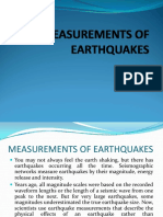 CE435 - Lesson 3 - Measurements of Earthquake