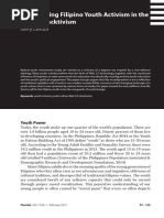 (Gerry Lanuza) Reactivating Filipino Youth Activism in The Age of Slacktivism (2015)