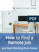 How To Find A Remote Job: and Start Working From Home