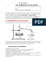 2 TP Extraction Clou de Girofle