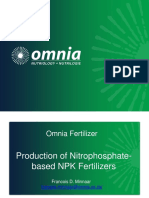 Production of Nitrophosphate - Based NPK Fertilizers