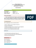 Basic Electricity A. Course Information