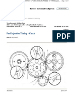 Fuel Injection Timing Check