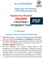 Bonga University: Engineering Material (Meng2091)