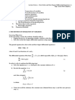 Lecture Notes 2 - Differential Equations 2020