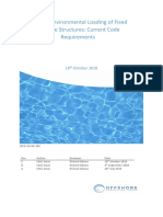 Extreme Environmental Loading of Fixed Offshore Structures: Current Code Requirements