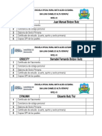 Rotulacion de Expediente Sexto 2021