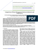 Comparison of Waste Management Between Indonesia and South Korea