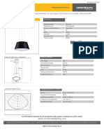 Luminaria Decorativa Colgante 87W