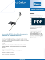 Información Técnica - Sensor Electrónico de Altura