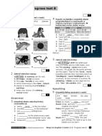 Steps in English 3 Units 1-2 Progress Test B