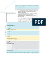 Considerando As Características de Monografia e Projeto de Pesquisa3