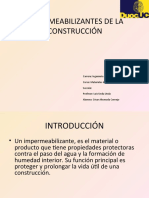 Impermeabilizantes de La Construcción 2003