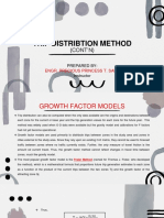 Travel Distribution Method Contn