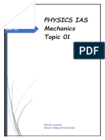 Physics IAS TOPIC 1 Edited