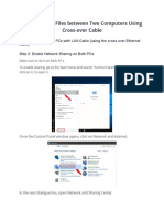 How To Share Files Between Two Computers Using Cross