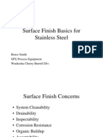 Surface Finish Basics For Stainless Steel Rev 1