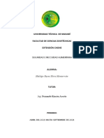 Informe Técnico Sobre (POES) Y LAS NORMAS ISO 22000