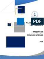 Manual Procesos y Procedimientos RRHH 2019