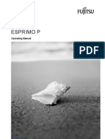 Fujitsu Esprimo P Operating Manual