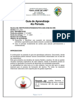 Guías 4to Periodo. 9-1 y 9-2. Matematicas.