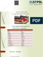 SESION 6 MOD. I Pronombres Interrogativas.