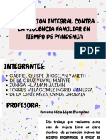 Prevencion Integral Contra La Violencia Familiar en Tiempo de Pandemia