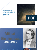 Eminescu DEPARTE SUNT DE TINE