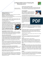 Neteja Sensor. Pro - Kit - Instructions