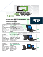 LISTA ACTUALIZADA STORE TECHNOLOGY JUNIO Convertido Convertido 1 1 1 1