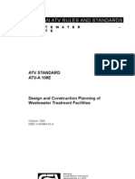 German Atv Rules and Standards: Atv Standard ATV-A 106E