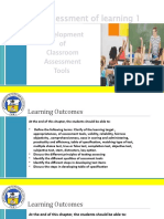 Chapter 3 - Development of Classroom Assessment Tools