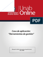 Caso de Aplicación: "Herramientas de Gestión"