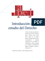 Control de Lectura Del Libro Introducción Al Estudio Del Derecho I VF