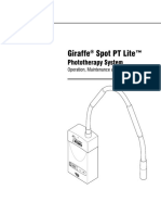 Giraffe Spot PT Lite-Service Manual