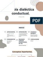 Terapia de Dialectica Conductual