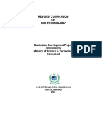 HEC Revised Biotech Syllabus