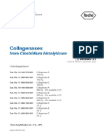 Collagenases: From Clostridium Histolyticum