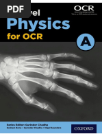 A Level Physics A For OCR Student Book