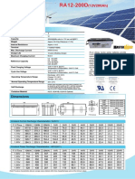 Bateria RA12-200D.2019