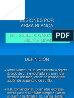 Lesiones Por Armas Blancas