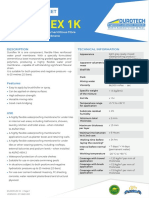 Duroflex 1K: Product Data Sheet