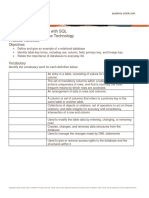 Database Programming With SQL 1-2: Relational Database Technology Practice Activities