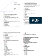 Banco de Preguntas Excel 3ero y 4to