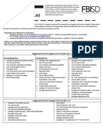 Elementary School Supply List 21-22 Final