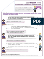 Countable and Uncountable Nouns British Council