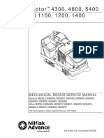 Captor 4300, 4800, 5400 CR 1100, 1200, 1400: Mechanical Repair Service Manual