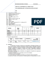 Silabo Gestión de Los Aprendizajes y Estrategias de Estudio