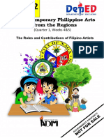 Contemporary Philippine Arts From The Regions: (Quarter 1, Weeks 4&5)